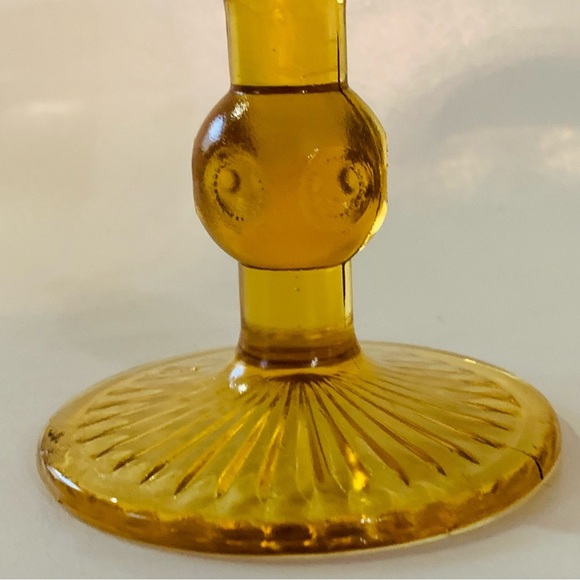 Amber color drinking glasses - Picture 5 of 12